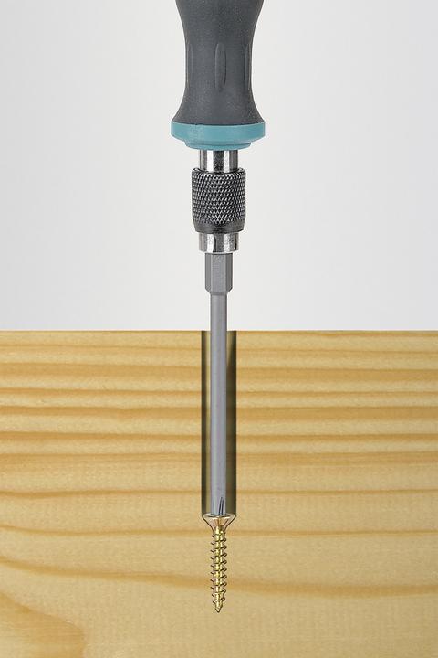 Produktbild wolfcraft 1 Schraubendreherklinge Solid, PH 2 (Kreuz Phillips PH)