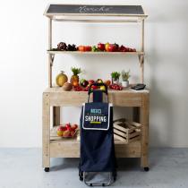 Produktbild Entre Temps Wagen - Polyester - Rot - 6 Räder