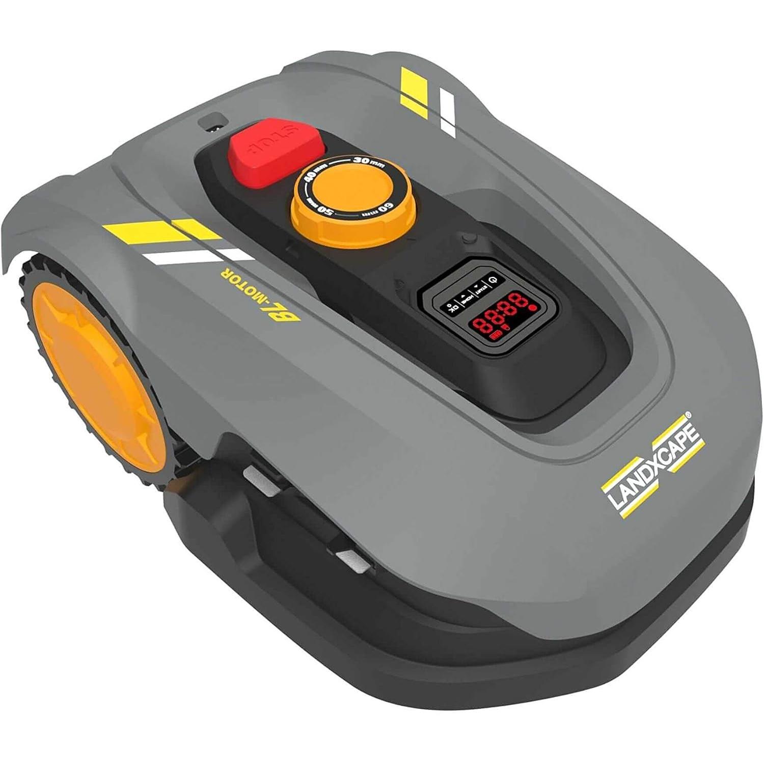 Worx, Robot tosaerba, Robot tosaerba automatico per giardini, sistema mulching, protezione PIN, ritorno automatico (700 m², Filo di confine)