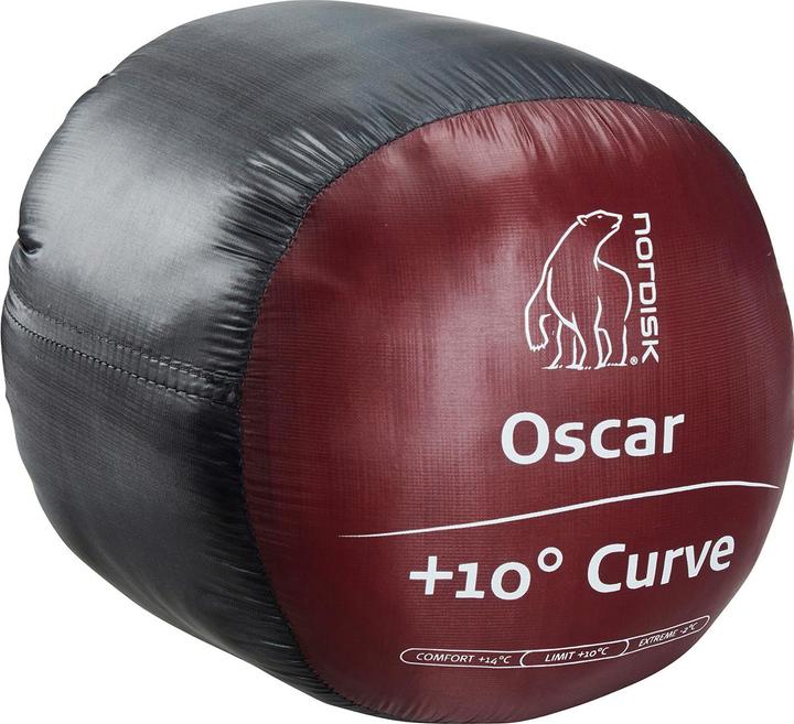 Actual product image Nordisk Oscar +10 Curve sleeping bag (175 cm)