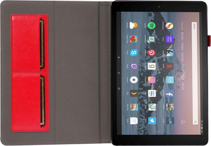 Actual product image Lobwerk 2in1 set for Amazon Fire HD 10 / HD 10 Plus 11th generation 2021 10.1 inch tablet with protective (Amazon Fire HD 10)