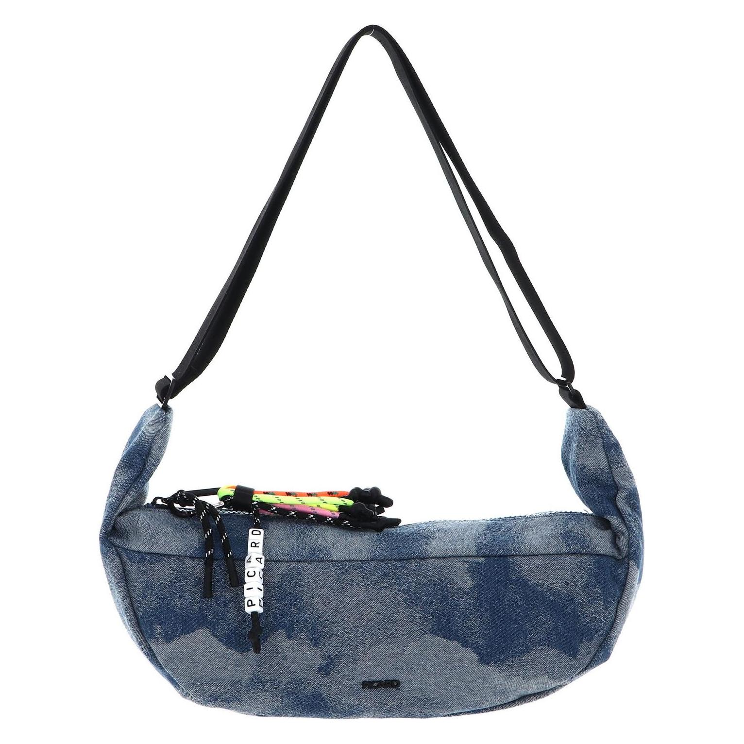 Picard, Damen, Handtasche, Wrap Crossbody Bag, Blau