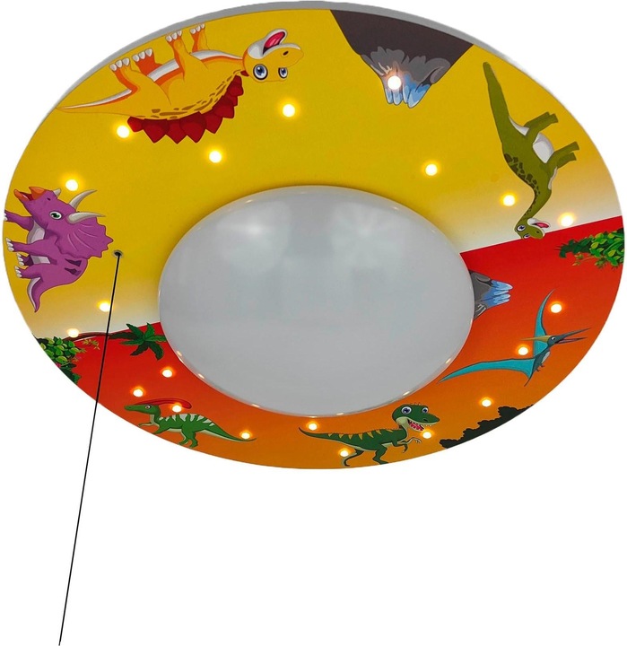 Image du produit Niermann Stand By Niermann Dino LED Plafonnier E27 Multicolore, Multicolore Made in Germany (E27)