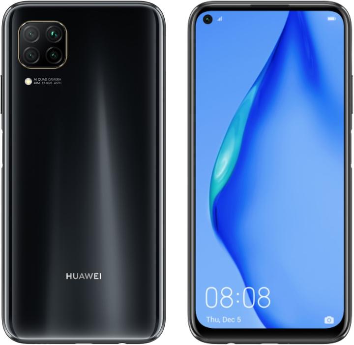 Produktbild Huawei P40 Lite (128 GB, Midnight Black, 6.40", Hybrid Dual SIM, 48 Mpx, 4G)