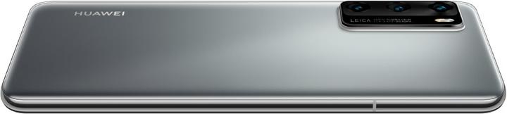 Produktbild Huawei P40 (128 GB, Silver Frost, 6.10", Hybrid Dual SIM + eSIM, 50 Mpx, 5G)