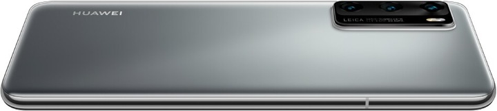 Actual product image Huawei P40 (128 GB, Silver Frost, 6.10", Hybrid Dual SIM + eSIM, 50 Mpx, 5G)