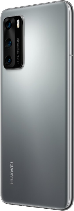 Actual product image Huawei P40 (128 GB, Silver Frost, 6.10", Hybrid Dual SIM + eSIM, 50 Mpx, 5G)