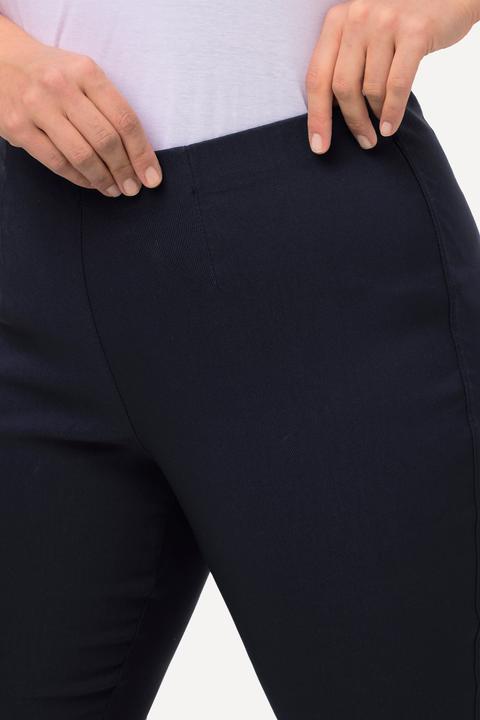 Produktbild Ulla Popken Bengalinhose Sienna, schmales Bein, Gummibund, Stretch (62)