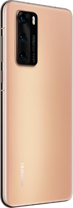 Produktbild Huawei P40 (128 GB, Blush Gold, 6.10", Hybrid Dual SIM + eSIM, 50 Mpx, 5G)