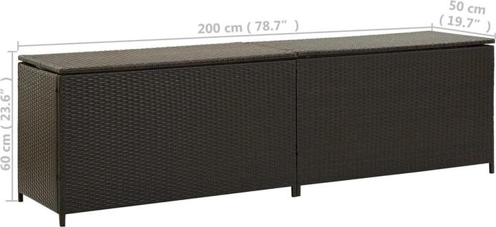 Actual product image vidaXL Finette