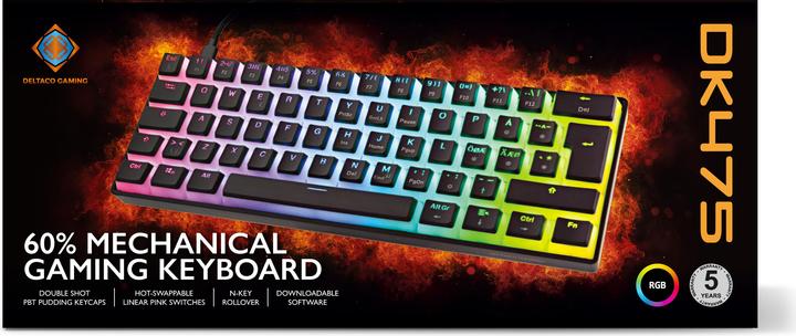 Produktbild Deltaco GAM-075V2 (Skandinavisch, Kabelgebunden)