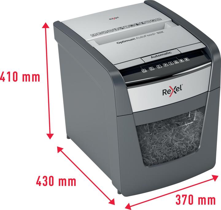 Actual product image Rexel Optimum AutoFeed+ 50X P-4 (Particle cut)