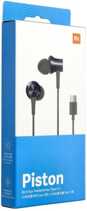 Actual product image Techonic Other Xiaomi XIAOMI original wire earphone Typ C with microphone HSEJ04WM black blister