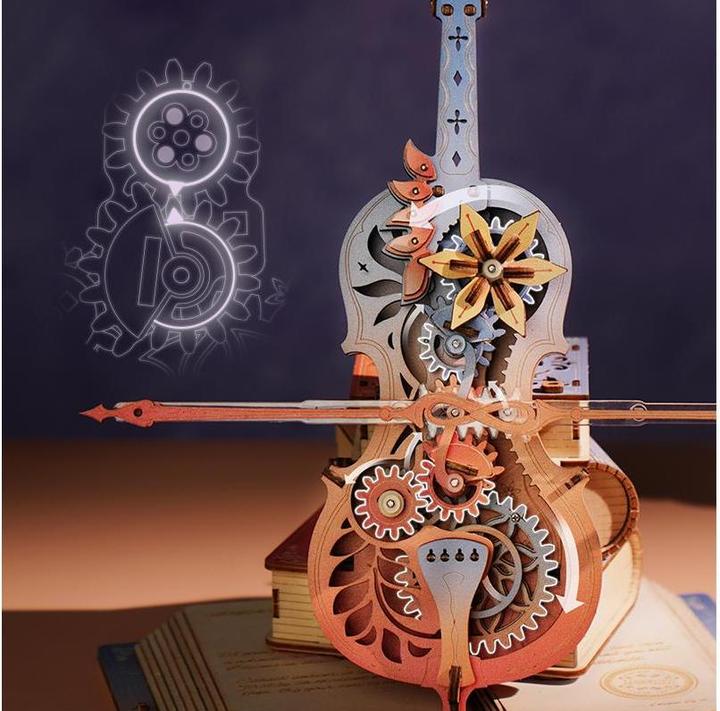 Actual product image Robotime Bausatz Symphony of Gorgeous Dreams, Modell Art