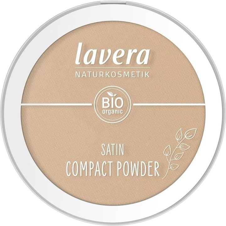 Image du produit Lavera Poudre compacte satinée (Compact Powder) 9.5 g - Teinte : 02 Medium (02 Medium, Nude)