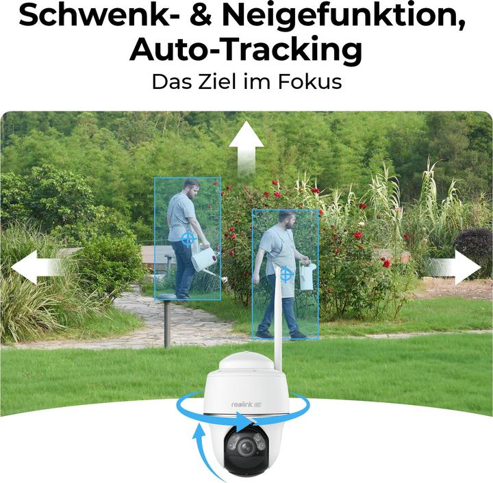 Image du produit Reolink 2x B440 4K PT Cam??ra Wifi + Solaire + Hub (3840 x 2160 pixels)