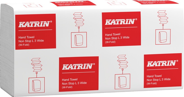 Actual product image Katrin Towels W-Fold Interfold Classic Non Stop L 3 (2250 x)
