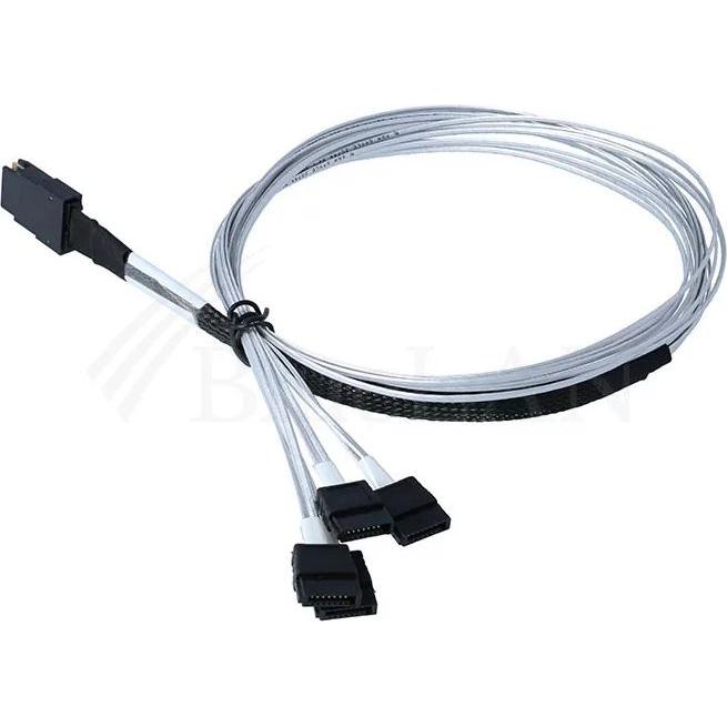 Thumbnail - BlueLAN internes MiniSAS Hybrid Kabel SFF-8087/4x SATA 50cm, Interne Kabel (PC)