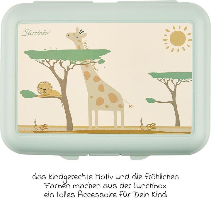 Produktbild Sterntaler Lunchbox Safari Blassgrün
