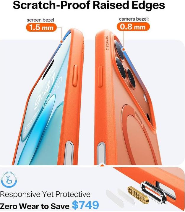 Produktbild Torras Ostand Spin Series (Apple iPhone 17 Pro Max)