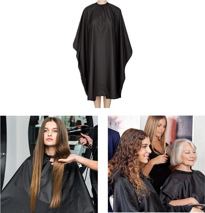 Actual product image Noya Friseurumhang, Haarschneideumhang mit Hakenverschluss 140x120cm