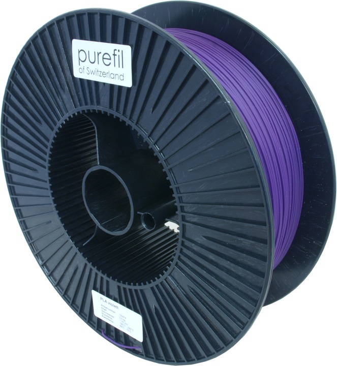 Actual product image Purefil FIlament (PLA, 1.75 mm, 2500 g, Violet)