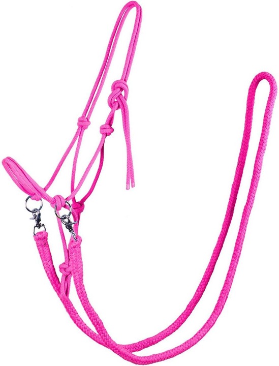 Actual product image Qhp Knotted halter with reins