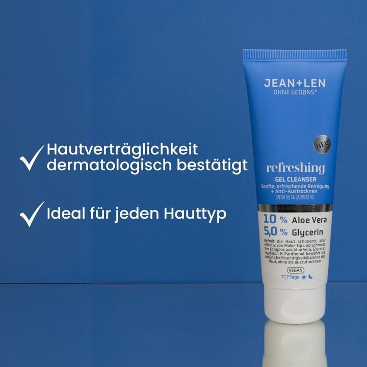 Immagine prodotto Jean & Len Gesichtsreinigung Refreshing Gel Cleanser 125 ml (Struccante, 125 ml)