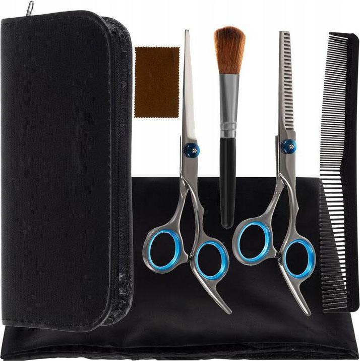 Image du produit Soulima Ciseaux de coiffeur 2 pièces + accessoires (15.24 cm)