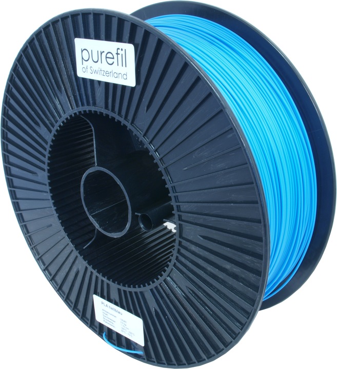 Actual product image Purefil FIlament (PLA, 1.75 mm, 2500 g, Blue)