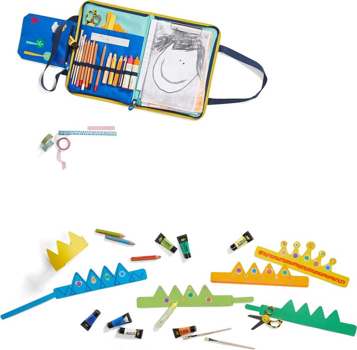 Actual product image Haba Writing case take-away creative bag