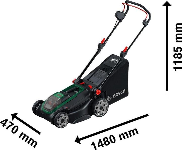 Produktbild Bosch Hausgeräte Rotak 18V-43 Set (Akkubetrieb)