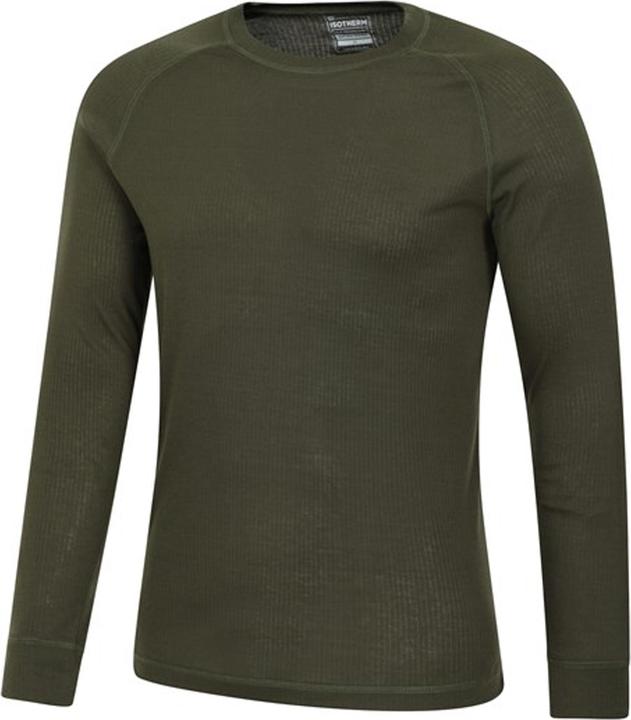 Actual product image Mountain Warehouse Mens Talus Round Neck Long-Sleeved Thermal Top (XL)