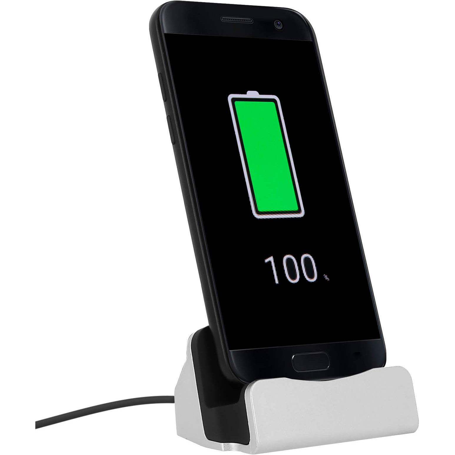 Avizar Ladestation mit USB-C Anschluss, USB Ladegerät, Grau