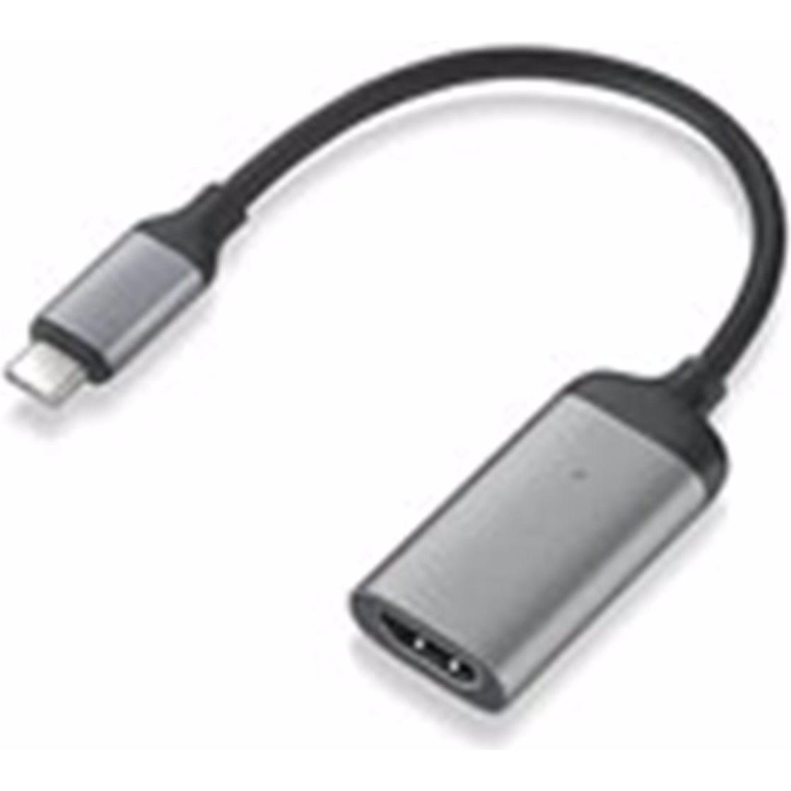 Minix Neo-C-HD USB-C to HD HDMI Adapter Grey (USB Typ-C, HDMI), Data + Video Adapter, Grau