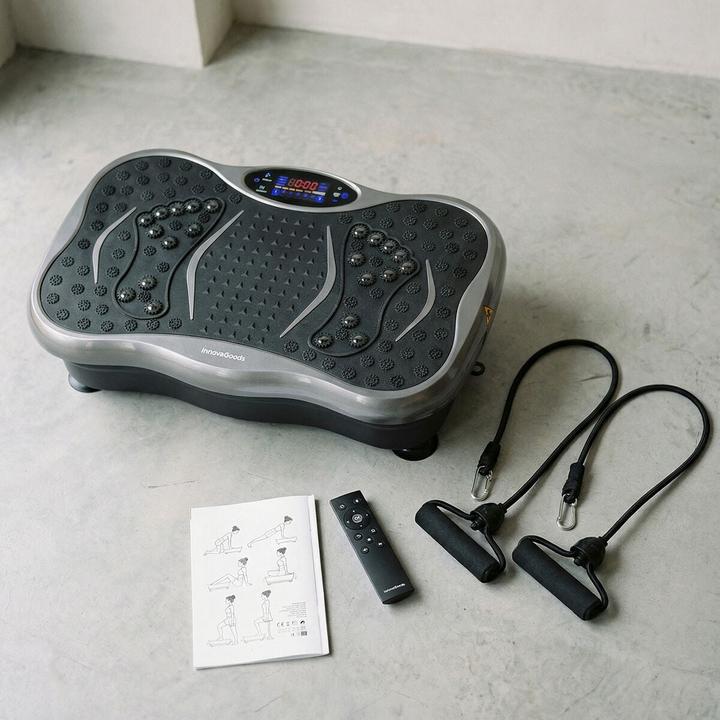 Actual product image InnovaGoods Vibrationsplattform mit Lautsprecher, Widerstandsbändern und Fernbedienung Vivflow