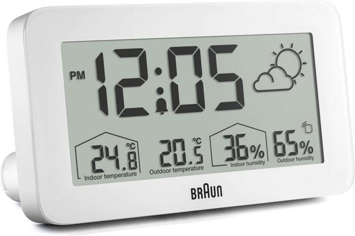 Image du produit Braun Montres BC13WP Station météo radio DCF
