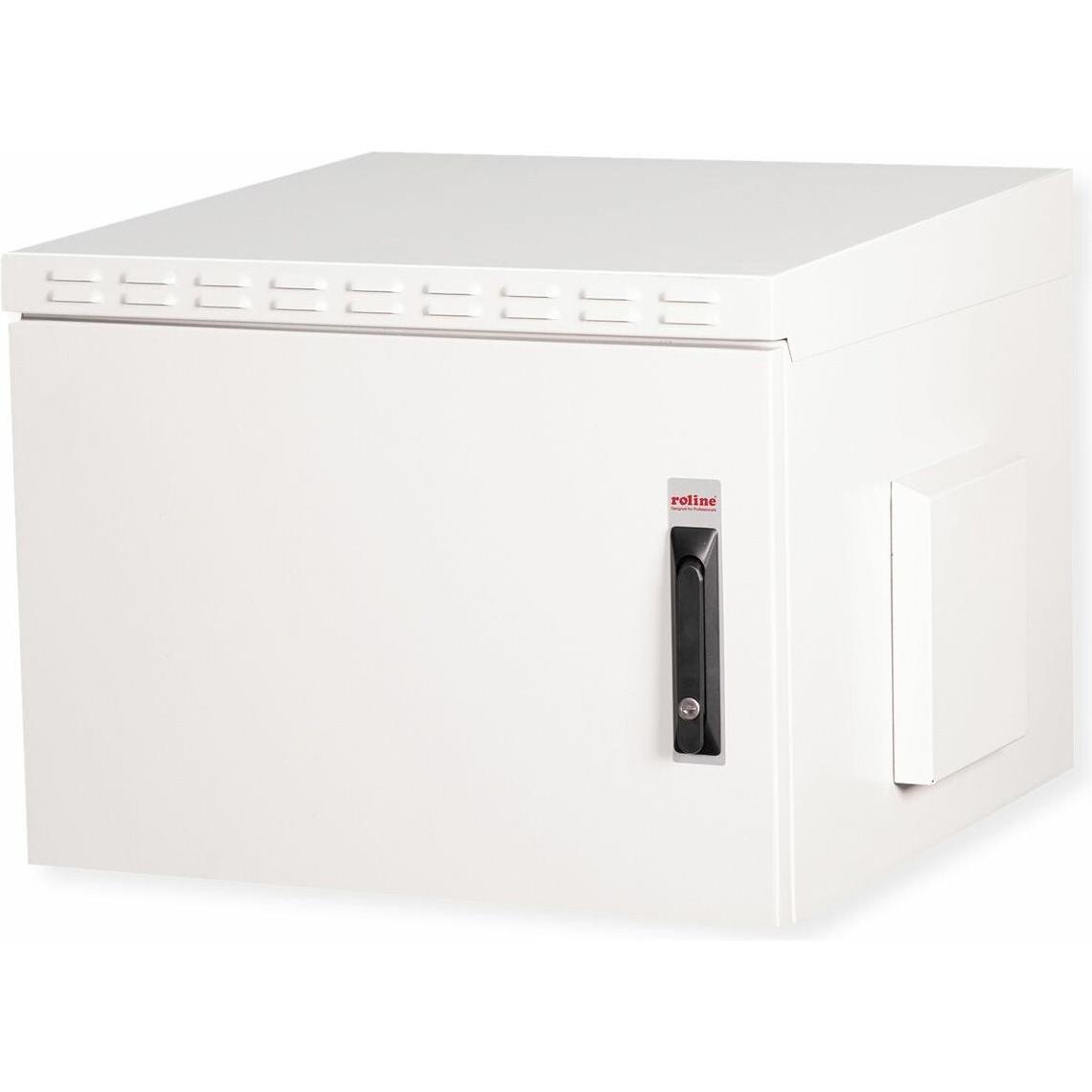 Roline 19-Zoll Wandgehäuse Pro 7 HE (7 HE, 19 Zoll Rack), Serverschrank, Grau