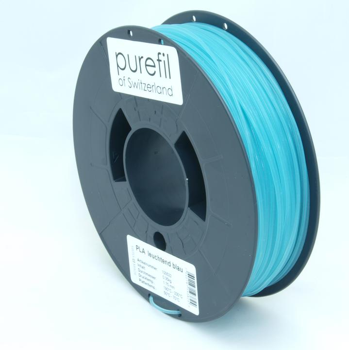 Image du produit Purefil Filament (PLA, 1.75 mm, 350 g, Bleu)