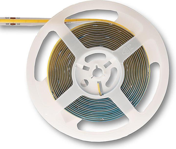Produktbild V-TAC Taśma LED Bezpunktowa COB 280LED 24V 10W/m VT-COB 4000K 800lm (Neutralweiss, 500 cm, Indoor)