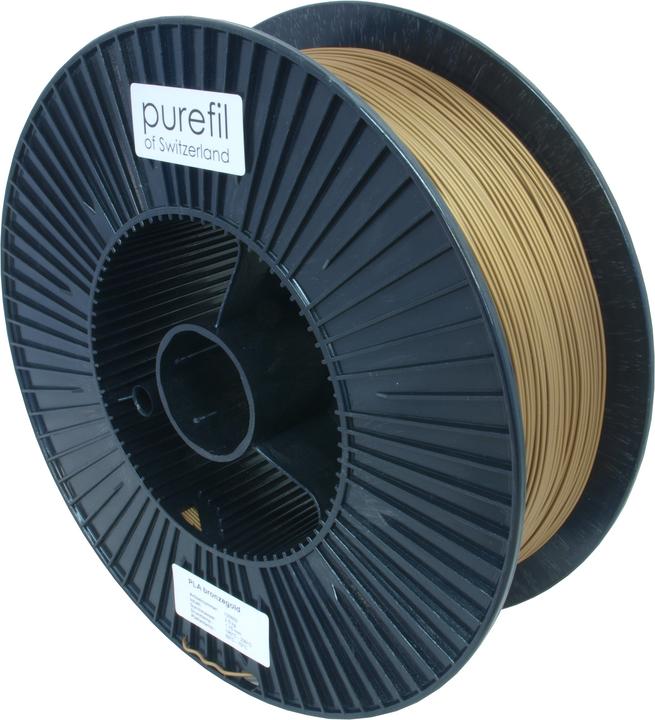 Image du produit Purefil Filament (PLA, 1.75 mm, 2500 g, Or)