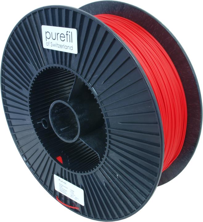 Actual product image Purefil Filament (PLA, 1.75 mm, 2500 g, Red)