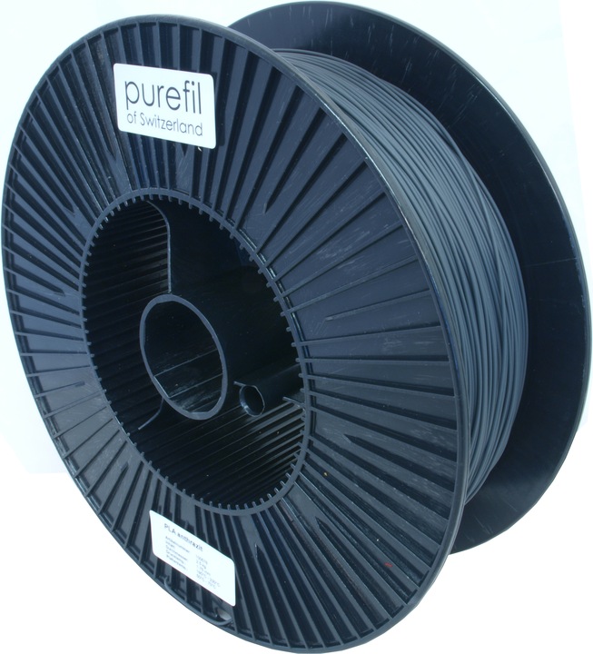 Image du produit Purefil Filament (PLA, 1.75 mm, 2500 g, Gris)