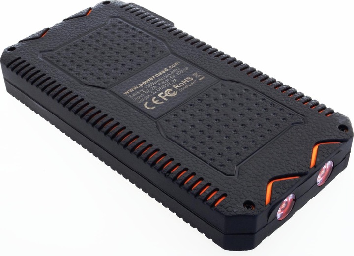 Produktbild Powerneed S12000Y power bank Lithium Polymer LiPo 12000 mAh Black Orange (12000 mAh, 44.40 W, 44.40 Wh)