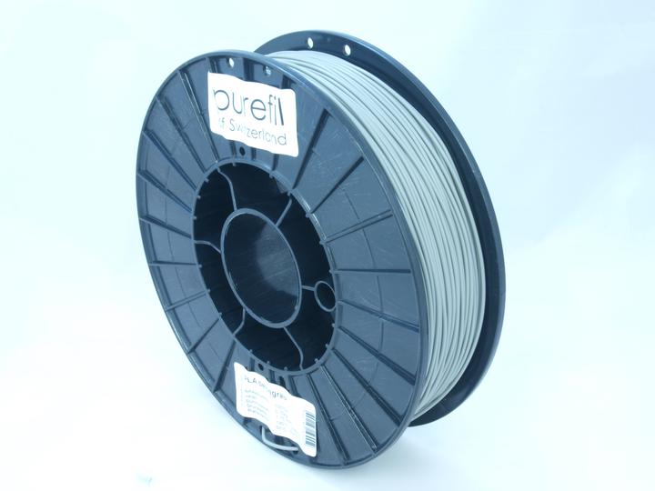 Image du produit Purefil Filament (PLA, 1.75 mm, 750 g, Gris)