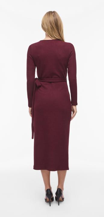 Produktbild Vila VIRAFFI Midi Kleid mit V-Ausschnitt (L)