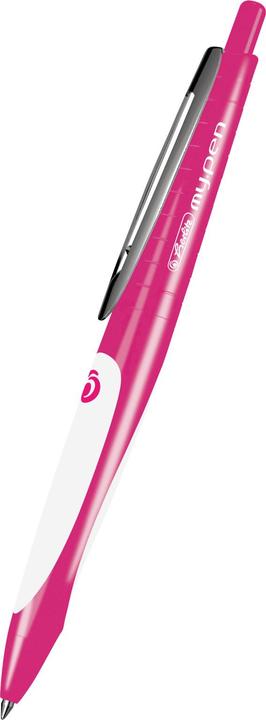 Produktbild Herlitz Kugelschreiber my.pen /weiss lose (Pink/Weiss, 1 x)