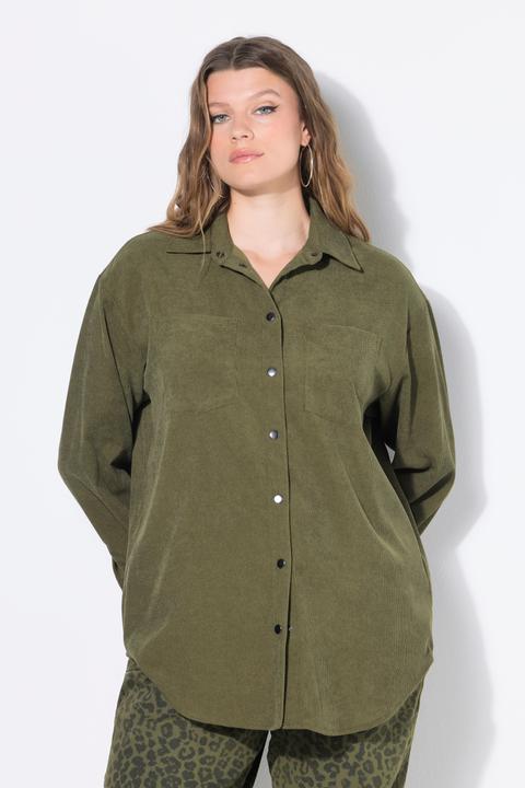 Produktbild Studio Untold Cord-Hemd, oversized, Hemdkragen, Langarm (46, 48)