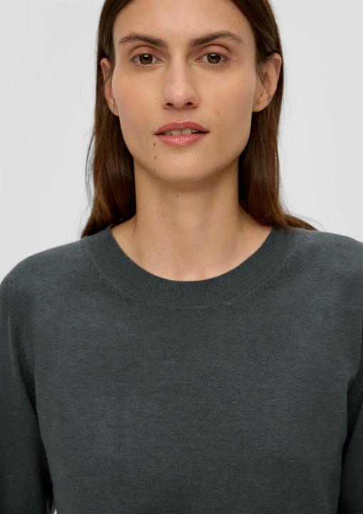 Produktbild s.Oliver Strickpullover Pullover aus Viskosemix (34)