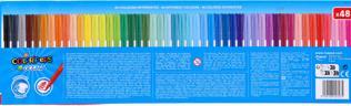 Actual product image Maped Felt tip pens OCEAN, medium, assorted colours, box of 48 pieces (Assorted colours, 48 x)